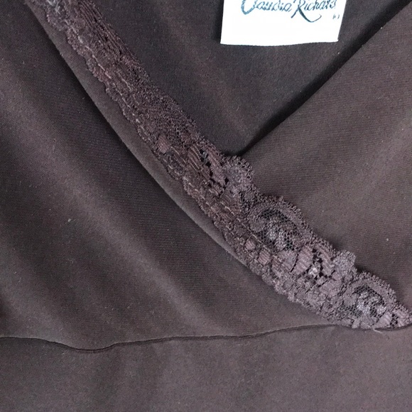 Brown Lace Strappy Tank Size 3X - Picture 2 of 4